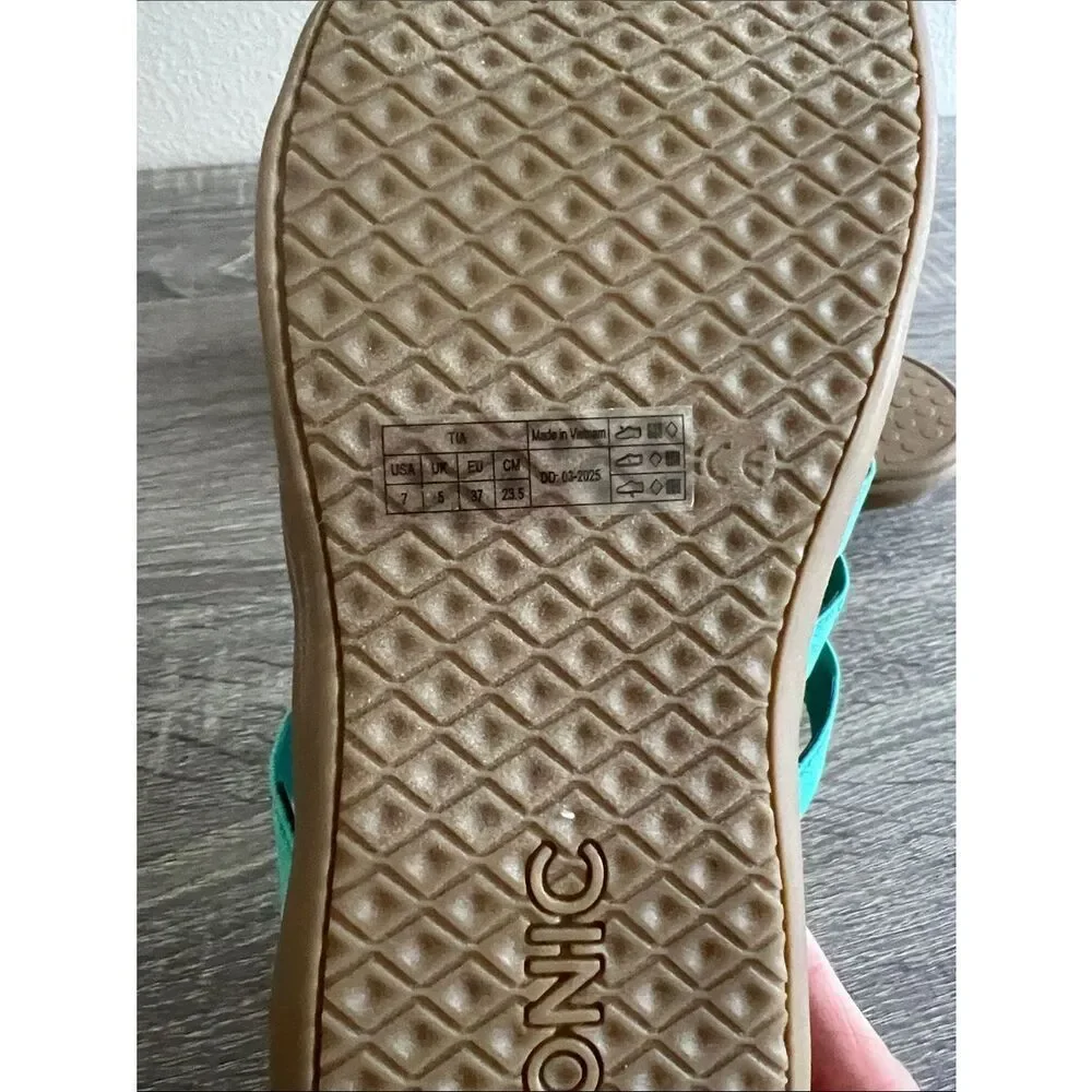 Vionic Tia Women's Sandal Women's Comfortable Orthotic Arch Support Sandal 7